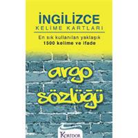 Argo Kelime Kartları (İngilizce)