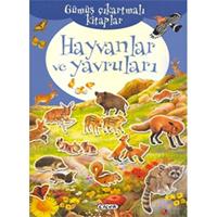 Gümüş Çıkartmalı Kitaplar-Hayvanlar Ve Yavruları