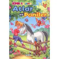 Süper Boyama-Atlar Ve Poniler-2