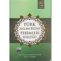 Türk Anlam Bilimi Terimleri Sözlüğü