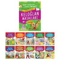 Etkinlikli Keloğlan Masalları (10 Kitap)