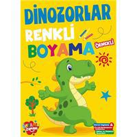 Renkli Boyama Dinozorlar