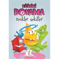 Eğitici Öğretici Boyama - Renkler Şekiller