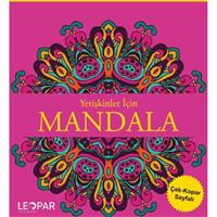 Yetişkinler İçin Mandala - Pembe