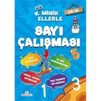 Çiz - Sil Minik Ellerle Sayı Çalışması (Kalem Hediyeli)