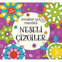 Minikler İçin Mandala - Neşeli Çizgiler