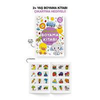 Çıkartmalı Boyama Kitabı  2 Yaş +