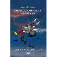 Kırmızı Zambaklar Ve Gri Kar