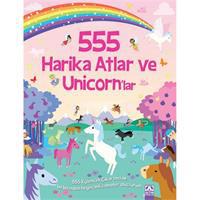 555 Eğlenceli Çıkartma - Harika Atlar ve Unicorn’lar