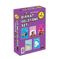 Okul Öncesi 4 Yaş Dikkat Geliştirme Seti (5 Kitap)