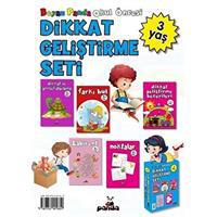 Okul Öncesi 3 Yaş Dikkat Geliştirme Seti (5 Kitap)