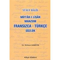Miftah-ı Lisan Manzum Fransızca Türkçe Sözlük