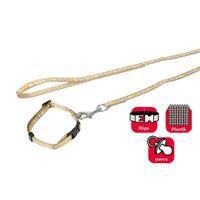 Karlıe Yav.köp.boy.tasma+uzat.10-35cm/1mt K.rengi