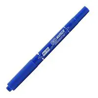 Aihao AH-319 Permanent Asetat Kalemi Çift Taraflı S - M Uç - Mavi