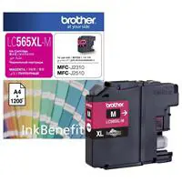 Brother LC-565XL-M Mürekkep Kartuş 1.200 Sayfa - Kırmızı
