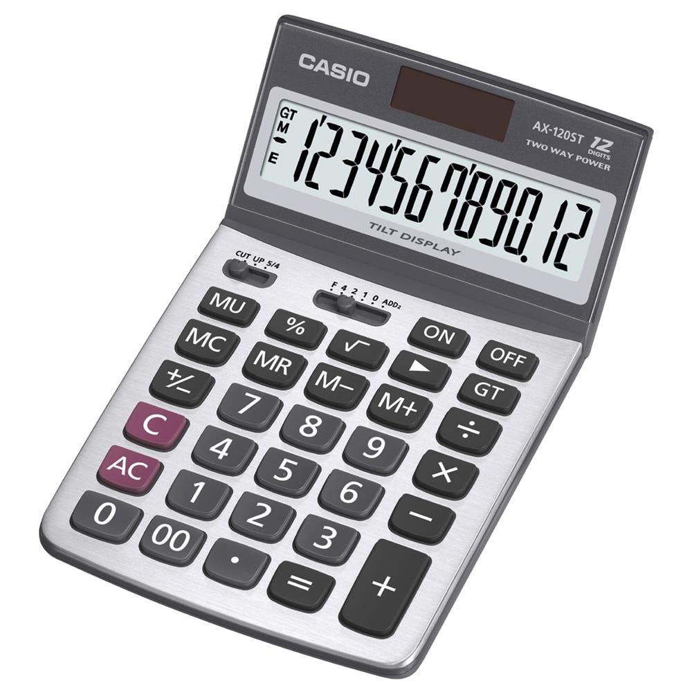Casio DX-120ST Masaüstü Hesap Makinesi 12 Haneli