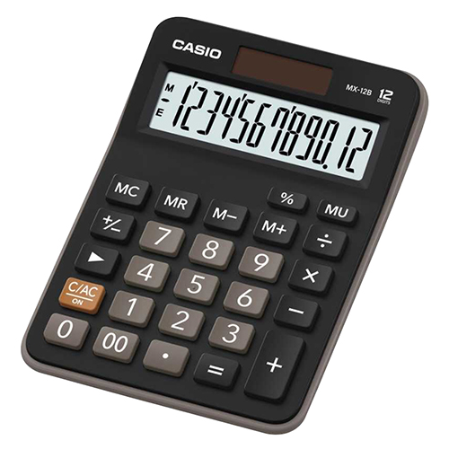 Casio MX-12B Masaüstü Hesap Makinesi 12 Haneli