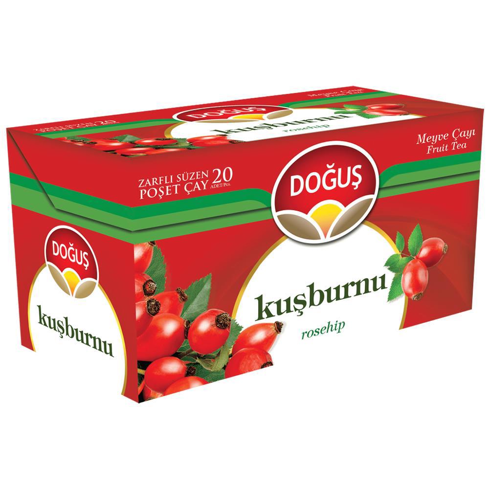 Doğuş Meyve Çayı Kuşburnu 2.5 g x 20 Adet