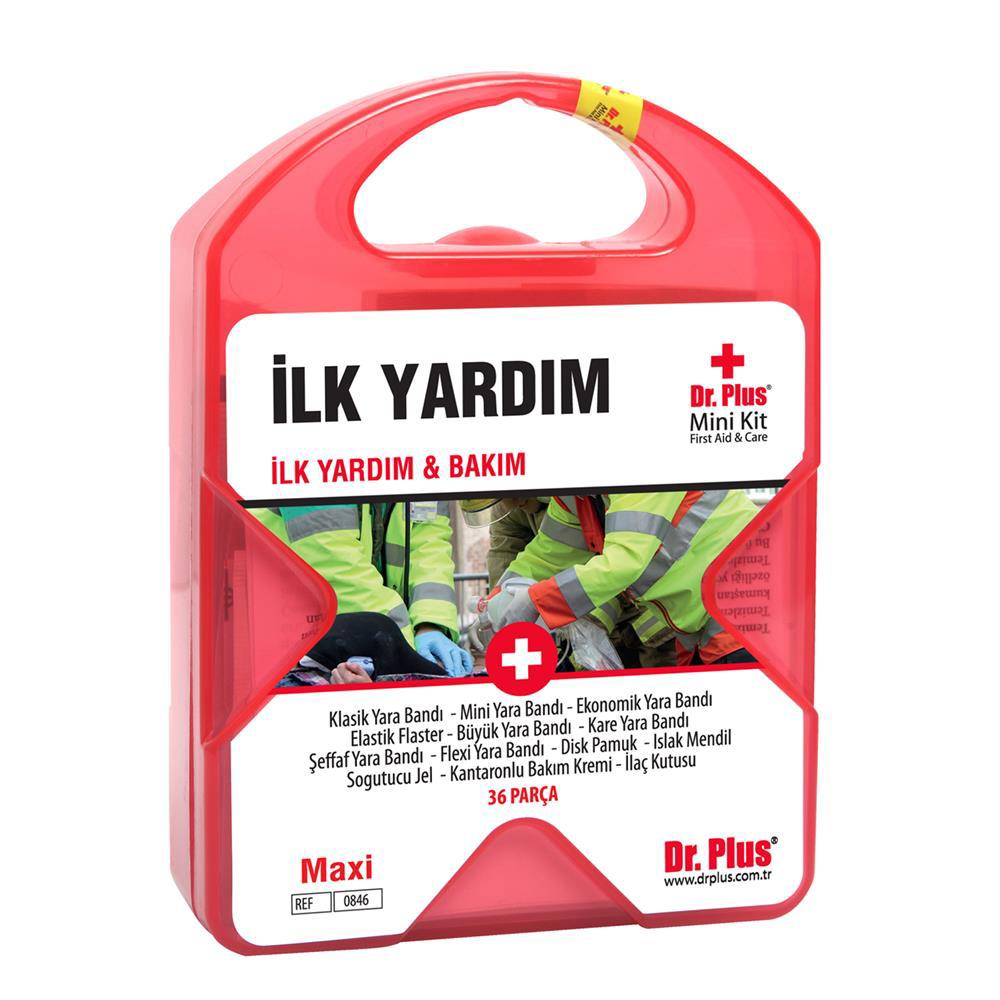 Dr. Plus İlk Yardım ve Bakım Seti İlk Yardım (Mini Kit) - 36 Parça