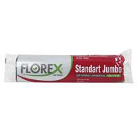 Florex 511 Standart Çöp Poşeti Jumbo Boy 80 x 110 cm 10 Adet - Siyah