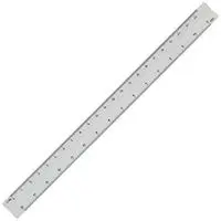 Hatas 0270 Mikyas Plastik Cetvel 1/20,25,50,75,100,125