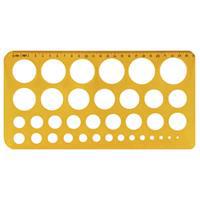 Hatas 2272 Daire Şablonu 1-36 mm Büyük