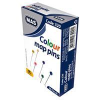 MAS 320 Toplu İğne 25 Adet - Renkli