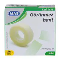 MAS 2633 Görünmez Bant 19 mm x 33 m