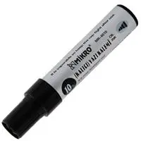 Mikro 6010  Permanent Kalem Kesik Uç 12 Adet - Siyah