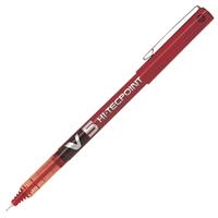 Pilot V5 Hi-TecPoint Roller Kalem 0.5 mm - Kırmızı