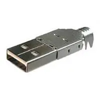 A-USBPA-N USB Tip A 4P Erkek, beyaz izolatör