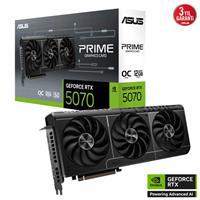 ASUS 12 GB PRIME-RTX5070-O12G RTX 5070 GDDR7 192bit OC 2xHDMI 3xDP DLSS4 EKRAN K