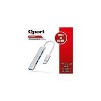 Type-C to 4 Port USB 3.0 2.0 Çoklayıcı (Q-TUC05)
