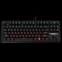 HERMES-E2, USB Kablolu, İngilizce, Mekanik Switch, 7 Renk, Gaming Klavye