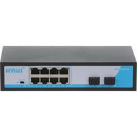 HR901-AF-8P2S 8 PORT 10/100/1000 8 PORT POE 2 X SFP 120W YONETILEMEZ SWITCH