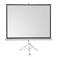 Everest TPP-180, 180x180, TRIPOD, PROJEKSİYON PERDESİ, Arkası Siyah Fonlu, Taşınabilir Ayaklı Model