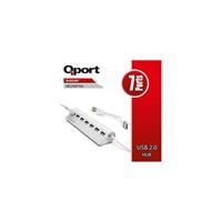 7 Port USB 2.0 Çoklayıcı Metal (Q-UC207)