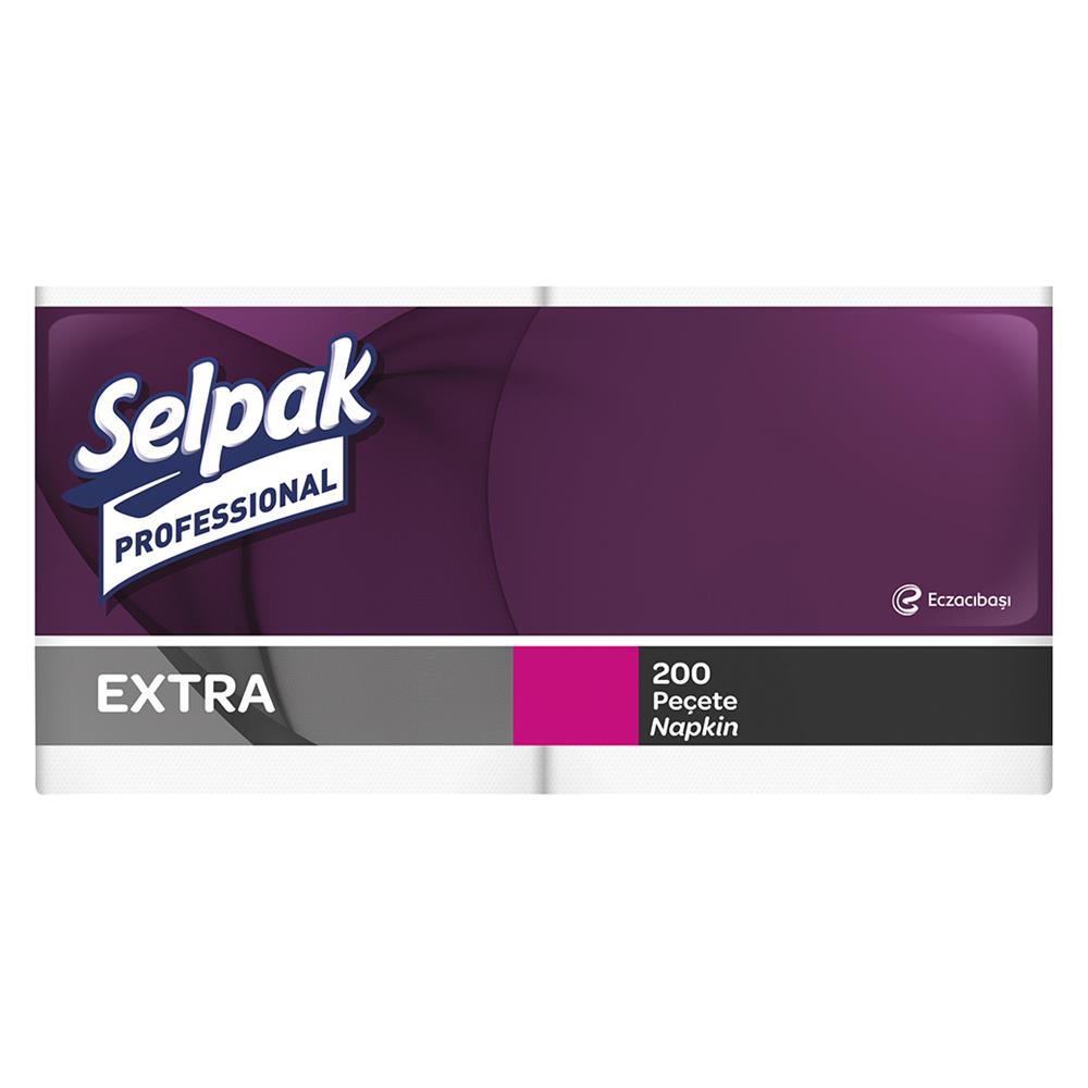 Selpak Professional Extra Peçete 30 x 30 cm 200 Yaprak (7906604)