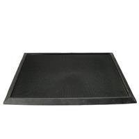 Sercan Paspas Hijyen Kauçuk Lastik Paspas 60 x 80 cm - Siyah