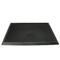 Sercan Paspas Hijyen Kauçuk Lastik Paspas 60 x 80 cm - Siyah