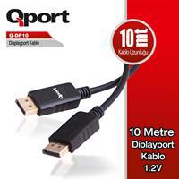 Q Port (Q-DP10) DISPLAY PORT 10 METRE KABLO