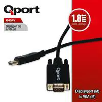 Q Port (Q-DPV) DISPLAY PORT TO VGA CEVIRICI 1.8M KABLO