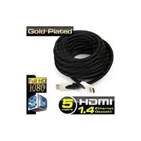 Dark (DK-HD-CV14L500) 5M V1.4 ALTIN UCLU 3D AG DES DUAL MOLDING KILIF HDMI KABLO