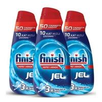 Finish Hepsi Bir Arada 1000 ml Jel Bulaşık Makinesi Deterjanı x 3 