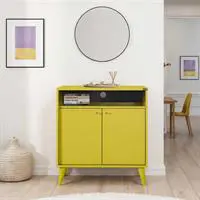 London Çok Amaçlı Dolap - Yeşil 73x79x42 cm (GxYxD)
