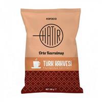 Hatır Orta Kavrulmuş Bol Köpüklü Türk Kahvesi 100 gr