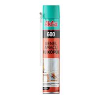 Akfix FA 006 Genel Amaçlı Poliüretan Köpük 600gr 750Ml 