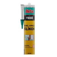Akfix 1100E Genel Amaçlı Silikon 280Gr - Şeffaf       