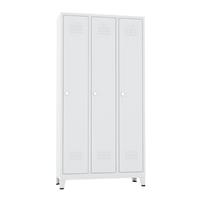 Usta Çelik U-E03 3 Kapaklı Ekonomik Soyunma Dolabı