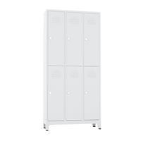 Usta Çelik U-E06 6 Kapaklı Ekonomik Soyunma Dolabı